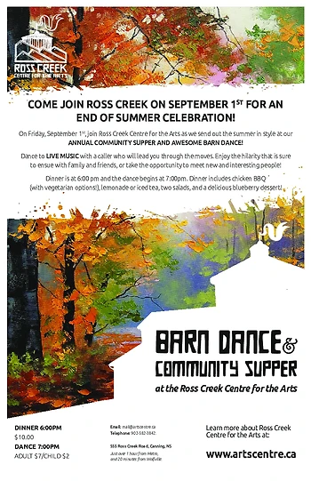 Poster for Barn Dance & Supper