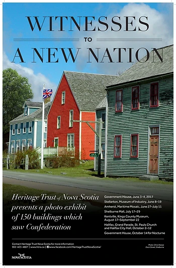 Poster for Witnesses to a New Nation Exhibit Opening