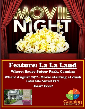 Poster for Movie Night Under The Stars