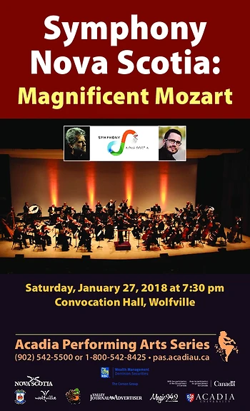 Poster for Symphony Nova Scotia
