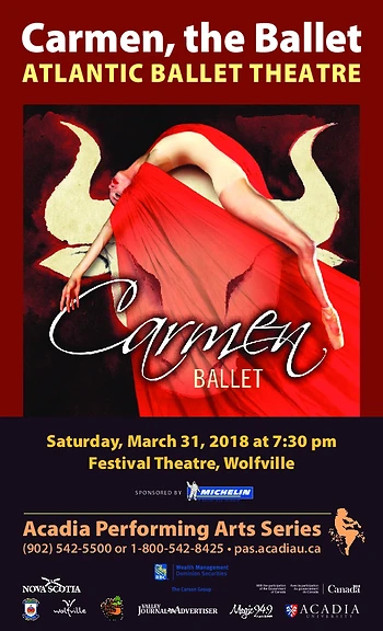 Poster for Carmen, the Ballet