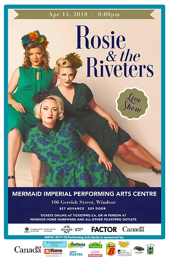 Poster for Rosie & the Riveters