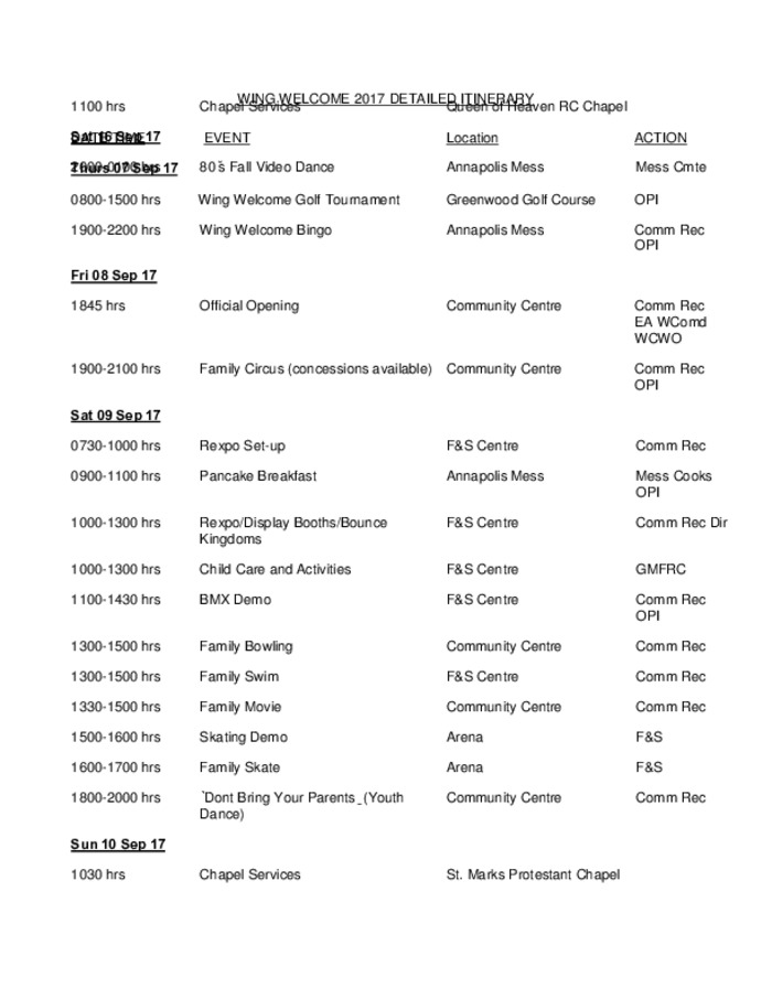 Wing at 14 Wing Greenwood, Greenwood (September 9, 2017 9am)