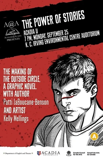 Poster for Authors@Acadia Presents: Patti LaBoucane-Benson & Kelly Mellings
