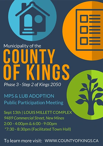 Poster for MPS & LUB Public Participation Meeting