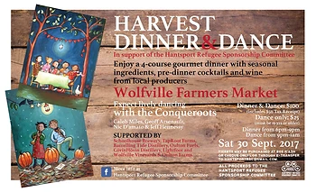 Poster for Harvest Dinner and Dance