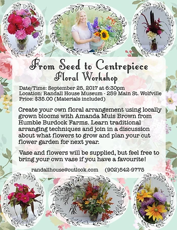 Poster for From Seed to Centrepiece