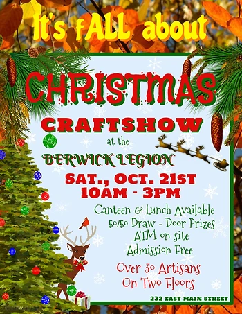 Poster for Craft Show