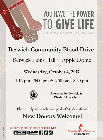 Poster for Blood Drive