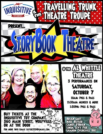 Poster for StoryBook Theatre - Pigs and Pals