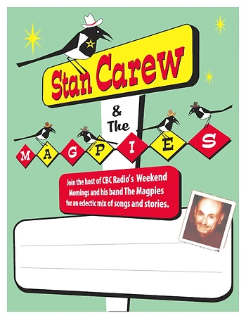 Poster for Stan Carew & the Magpies