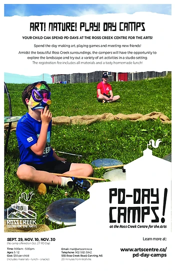 Poster for PD Day Camps!