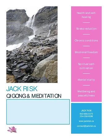Poster for Learn Qigong