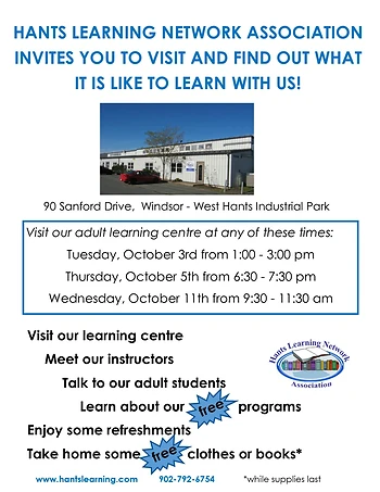 Poster for Check Out Adult Learning