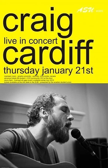 Poster for Craig Cardiff