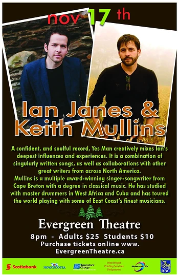 Poster for Ian Janes and Keith Mullins