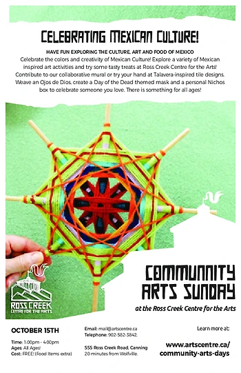 Poster for Community Arts Day!
