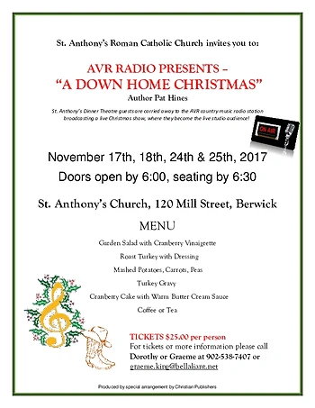 Poster for Dinner Theatre