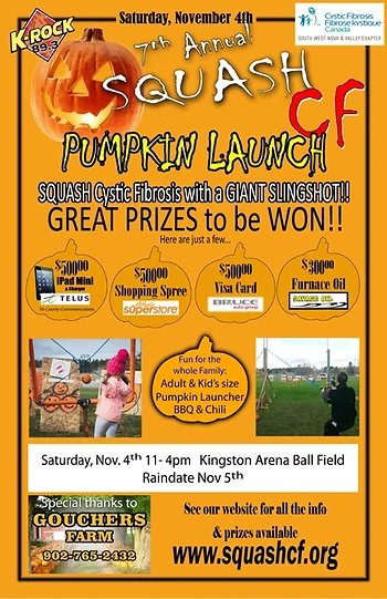 Poster for Squash CF Pumpkin Launch