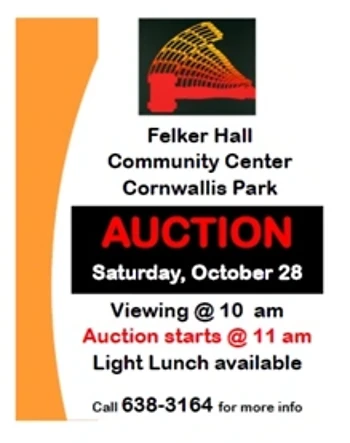 Poster for Fall Auction