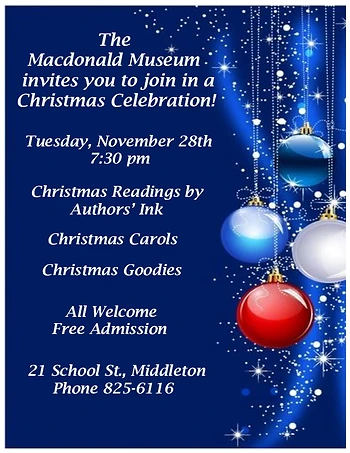 Poster for A Christmas Celebration!