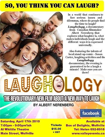 Poster for Laughology!
