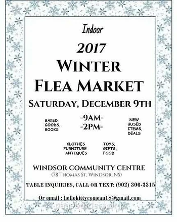 Poster for Winter Flea Market