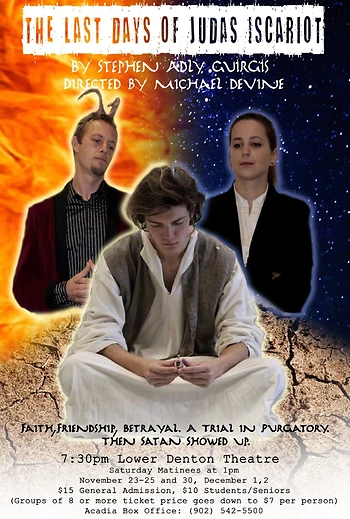 Poster for The Last Days of Judas Iscariot