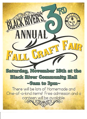 Poster for Fall Craft Fair
