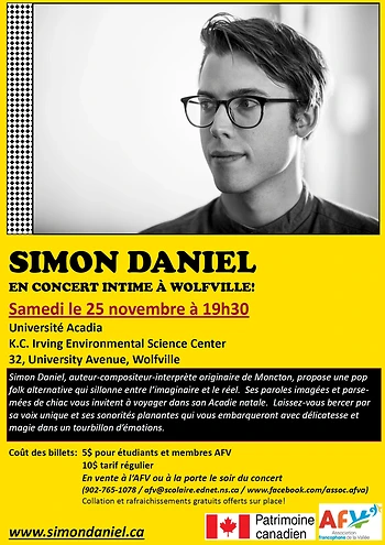Poster for Simon Daniel
