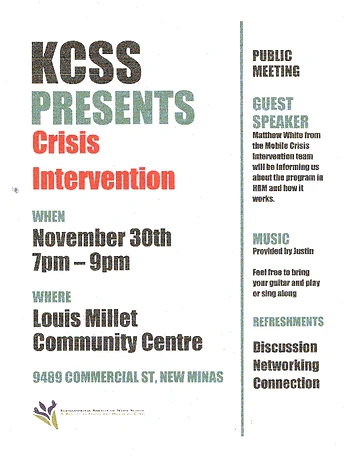 Poster for Crisis Intervention