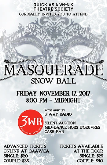 Poster for Masquerade Snow Ball