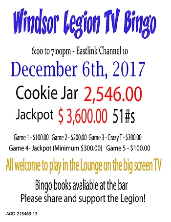 Poster for TV Bingo