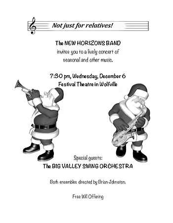Poster for New Horizons Band 