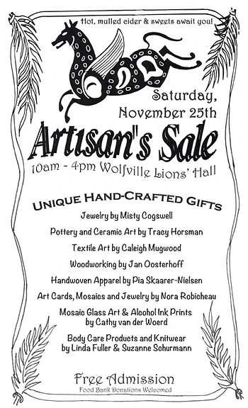 Poster for Artisan's Sale