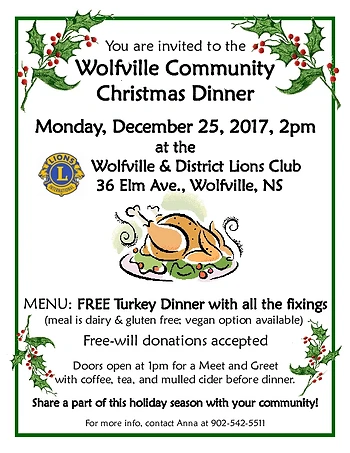 Poster for Christmas Dinner