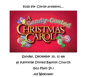 Poster for A Candy Coated Christmas Carol