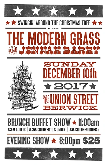 Poster for The Modern Grass & Jennah Barry