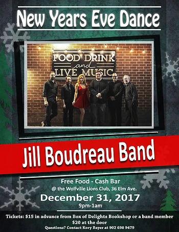 Poster for New Years Eve Dance