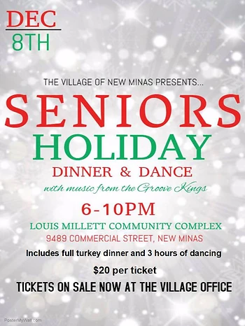 Poster for Holiday Dinner and Dance 