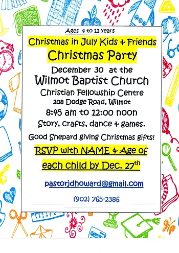 Poster for Christmas in July