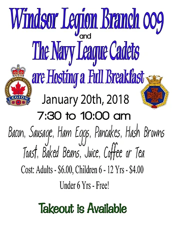 Poster for Community Breakfast