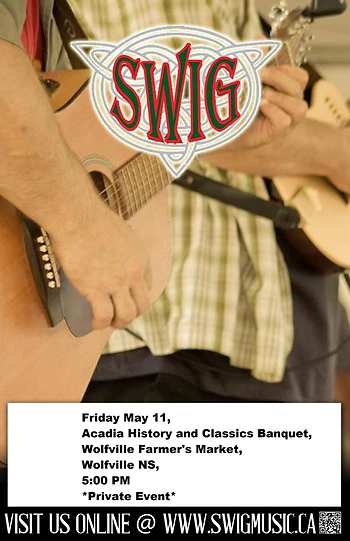 Poster for SWIGgin' the History and Classic's Banquet