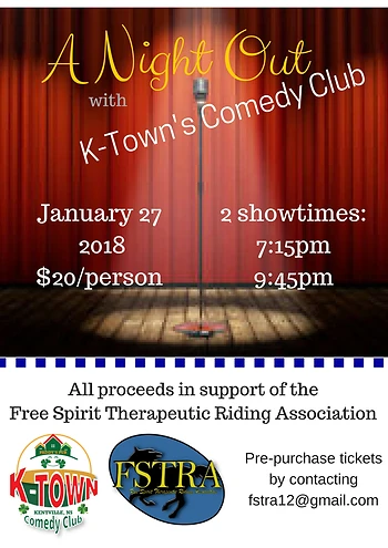 Poster for K-town Comedy's Club