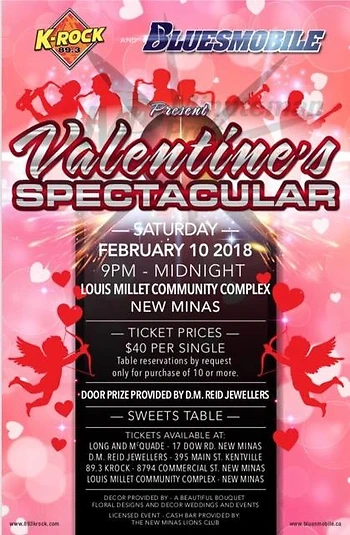 Poster for Bluesmobile Valentine's Spectacular!