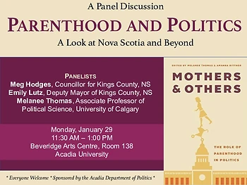 Poster for Parenthood and Politics: A Look at Nova Scotia and Beyond