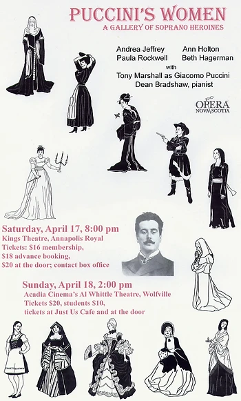 Poster for Puccini's Women