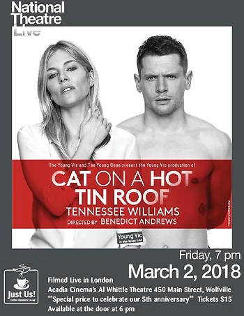 Poster for Cat on a Hot Tin Roof by Tennessee Williams