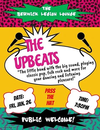 Poster for The UpBeats