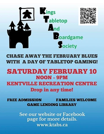 Poster for Tabletop Games Day